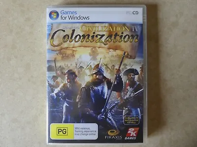 Civilization IV Colonization PC CD - Free Postage • $7.99