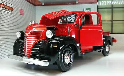 £24.50 • Buy Plymouth Lorry Pickup 1941 Truck Diecast G LGB 1:24 Scale Red Model Railway