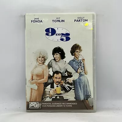 9 To 5 Dolly Parton Jane Fonda DVD Movie Film VGC Free Post R4 PAL • $19.95