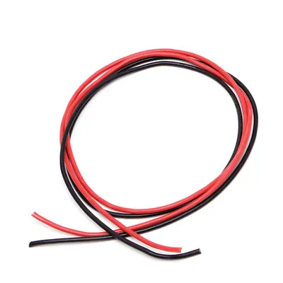 New 14/16 AWG Gauge Wire Silicone Flexible Stranded Copper Cables For Black R • £6.04