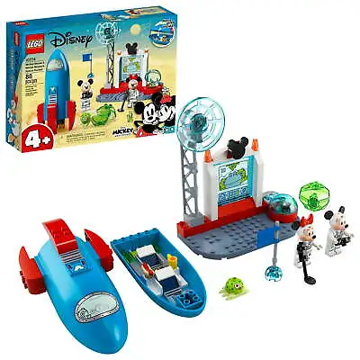 LEGO Disney Mickey And Friends Mickey Mouse & Minnie Mouse’s Space Rocket 10774 • $44.99