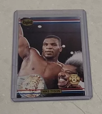 Mike Tyson Ringlords 1991 World Boxing Association Sample Card! • $39.99