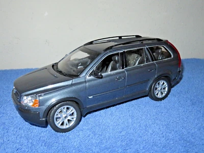 $49.95 • Buy Volvo Xc90 Charcoal Metallic Welly 1:18 Opening Hood Doors & Rear Lift