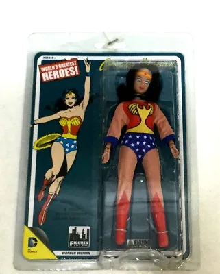 2010 Mattel Worlds Greatest Heroes Wonder Woman Figure DC Comics Mego Repro  • $62.97