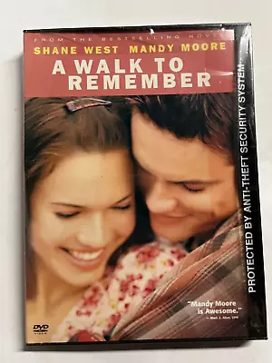 NEW A Walk To Remember (DVD 2002) Mandy Moore Brand New Sealed #CombShip • $6.99