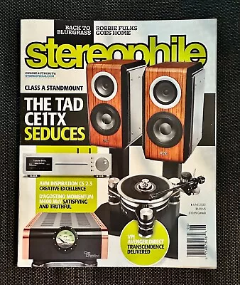 $12.49 • Buy Stereophile June 2023  TAD, PS Audio, VPI, Dan D'Agostino, SourcePoint, AVM Etc.