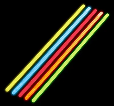 Duralume 8  Glow Sticks Bulk -Glow In The Dark Fun Party Pack • $7.99
