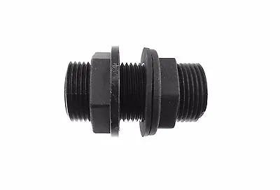 Water Butt Threaded Connectorrange Of Sizesbsp Threadibc Storage Tank Fitting • £6.07