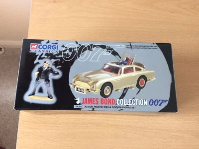 £40 • Buy Corgi Classics 04201 James Bond 007 Collection Aston Martin DB5 & Oddjob Fig NEW