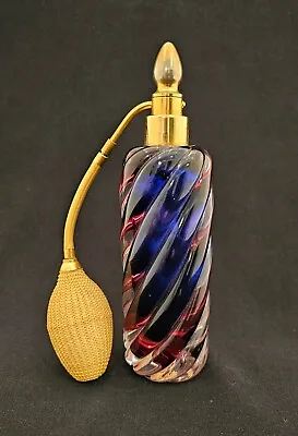 DeVilbiss Perfume Atomizer MCM 1964 By Archimede Seguso Murano - Sommerso Swirl • $195