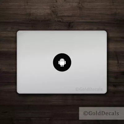 Android - Mac Apple Logo Cover Laptop Vinyl Decal Sticker Macbook Droid Google • $4