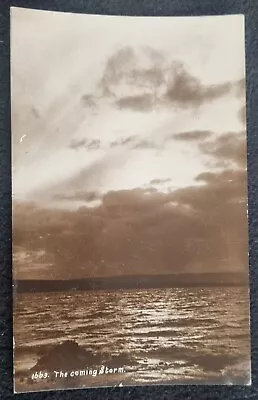 Vintage Real Photo Postcard  The Coming Storm  Posted From Salford 1907 • £1.99