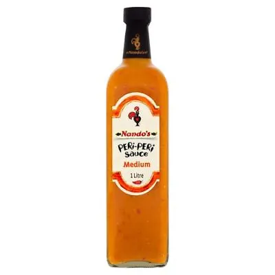 Nandos Medium Peri Peri Sauce 1 Litre Bottle • £12.39