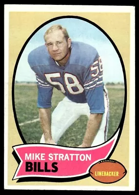 1970 Topps Mike Stratton Buffalo Bills #252 • $3