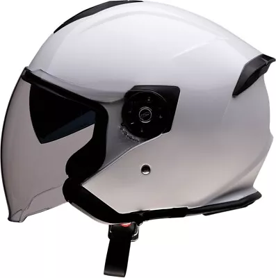 Road Max Solid Open Face Street Helmet White Large Z1R 0104-2526 • $99.95