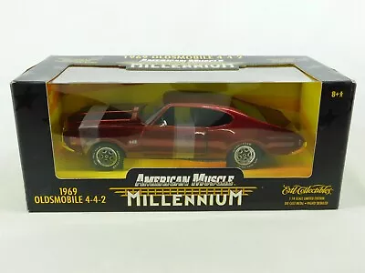 1:18 Ertl American Muscle Millennium Die-Cast 32240 1969 Oldsmobile 4-4-2 Sealed • $89.95