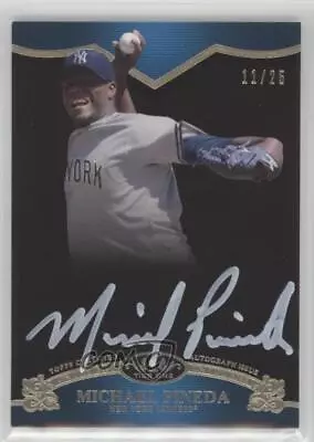 2012 Topps Tier One On The Rise Auto White Ink /25 Michael Pineda #OR-MP Auto • $23.54