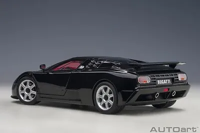 AutoArt 70919 BUGATTI EB110 SS 1:18 BLACK Nero Vernice Auto Art NEW • $183.60