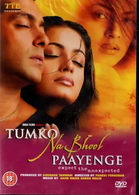 TUMKO NA BHOOL PAAYENGE - TTE BOLLYWOOD DVD - Salman Khan Sushmita Sen Diya M. • £15.99