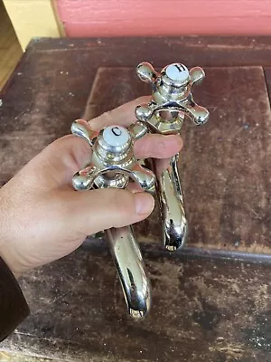 Antique Vintage Water Spigot Faucet Plumbing Fixture Farm Sink Spring Shutoff • $69.99