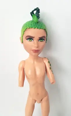 Monster High Doll Deuce Gorgon Replacement Body Head Torso Nude Scaris OOAK • $13.99