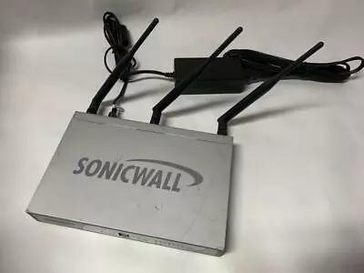 Dell Sonicwall Firewall Tz215w Wireless Vpn Apl24-08f Unl Node W/ Power Supply • $54.20
