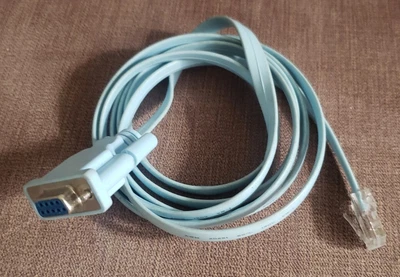 £3.50 • Buy Cisco Systems 9 Pin DB9 Serial RS232 TO RJ45 Ethernet Rollover Cable
