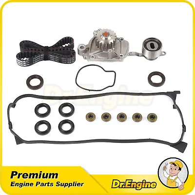 Timing Belt Kit Water Pump Valve Cover Gasket Fit 92-95 Honda Civic 1.6L D16Z6 • $49.99