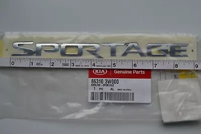 Genuine Kia Sportage Emblem 2012-2016 Rear Logo Badge Letters 86310-3w000 • $17.95