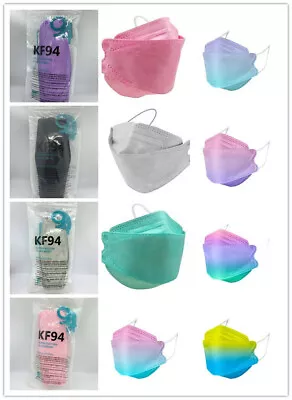 10/50/100 PCS 4 Layers 3D KF94 Disposable Face Mask Masks Protective Mouth • $13.20