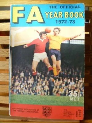 FA Football Association 1972/73 The Official FA Year Book WOLVES • £5