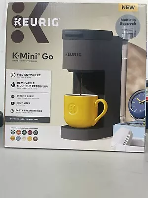 Keurig K-Mini Go Single-Serve K-Cup Pod Coffee Maker Gray • $57.49