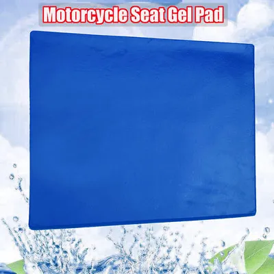 5 Size Options Motorcycle Seat Gel Pad Polyurethane Elastic Fiber Seat Cold Pad • $19.99