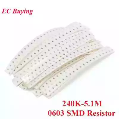 420 PCS 0603 SMD Resistor Kit Assorted Kit 5% Sample Kit 21 Values20PCS • $4.13