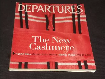 2004 January Departures Magazine - The New Cashmere Cover - L 21057 • $49.99