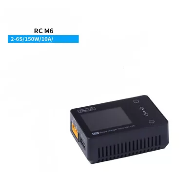 ToolkitRC M6 V2 DC 150W 10A LCD 2-6S Lipo Battery  Balance Charger Discharger • $58.03
