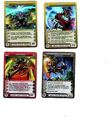 Lot Of 4 Chaotic Super Rare Creatures German Version  Updated Foil. • $6