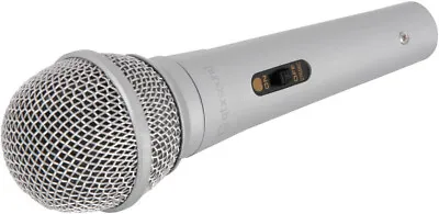 Qtx Dynamic Siver Handheld Mic Performance & Dj Equipments • £9.99