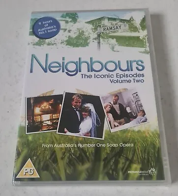 NEIGHBOURS - The Iconic Episodes Volume 2 Two Region 2 UK DVD SET NEW SEALED • £29.99