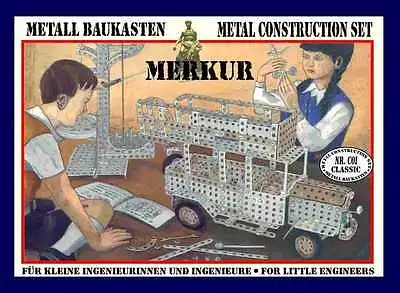 Metal Construction Set Merkur Classic C 01 30 Kg NEW Made In CZECH REPUBLIC • $180