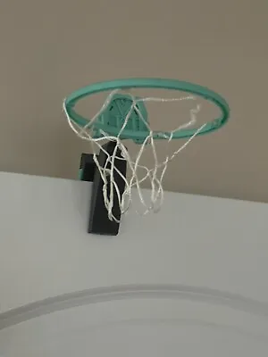 Light Blue Mini Basketball Rim Portable Hoop With Clamp For Door • $10