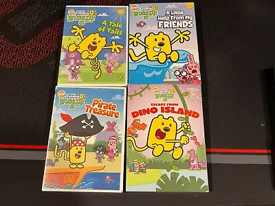 Wow! Wow! Wubbzy! 4 New DVD Lot (2008 2009 2010) • $31.80