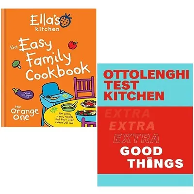 Yotam Ottolenghi Test Kitchen Ella's Kitchen 2 Books Set Easy Family Cookbook • £23.99
