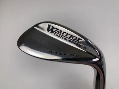 $24.99 • Buy Warrior Platinum Series Wedge 60* Wedge Steel Mens RH