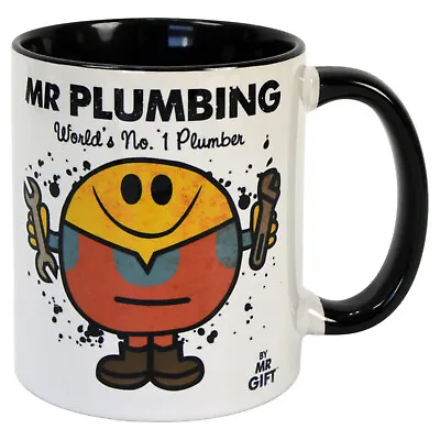 Plumbing Mug Gift For The World's No 1 Plumber Man Present Gift For Dad Him Man • £6.95