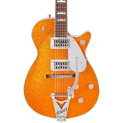 Gretsch G6129T-89VS Vintage Select 89 Sparkle Jet With Bigsby Gold Sparkle • $2799.99