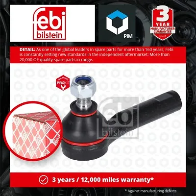 Tie / Track Rod End Fits NISSAN 200SX S13 1.8 Left Or Right 88 To 94 Joint Febi • $15.33