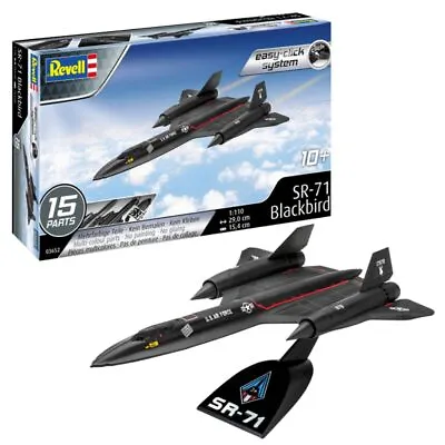 £15.95 • Buy Revell 03652 SR-71 Blackbird 1:110 Easy-Click Model Kit