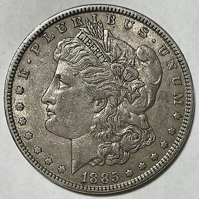 1885 *morgan Dollar* Xf (possible Vam See Neck Of Liberrty) ~nr~ #739 • $0.99