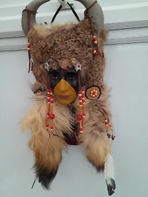Native American Shaman Mask From Crazy Crow In The USA - Brand New And Boxed • £80